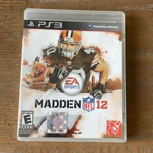 Original "Madden 2012" PlayStation 3 Game